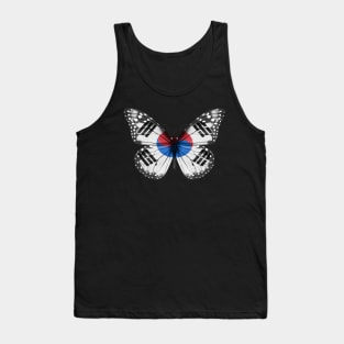 South Korean Flag  Butterfly - Gift for South Korean From South Korea Tank Top